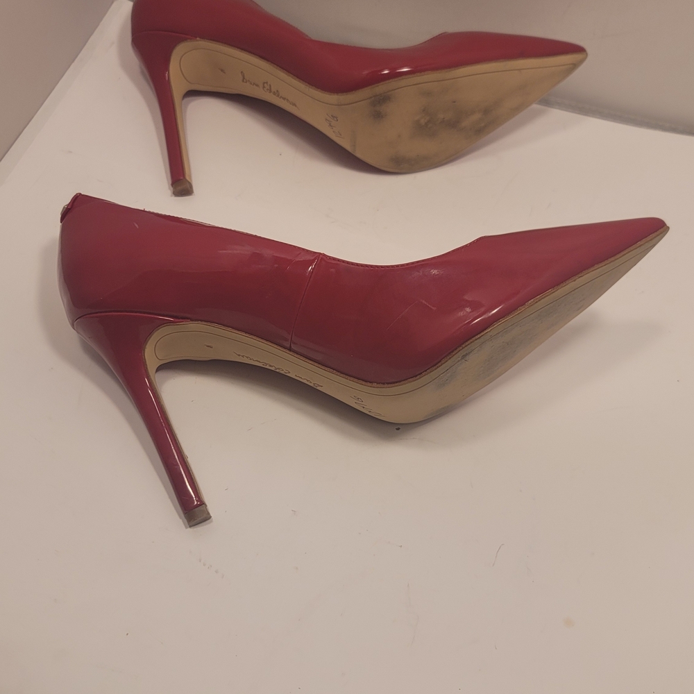 Sam Edelman Women's Burgundy Heels - Picture 4 of 4